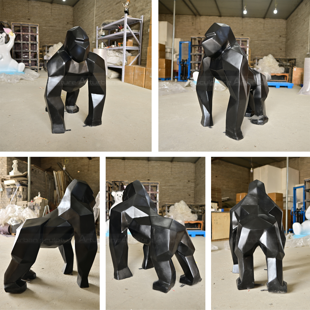 Gorilla Outdoor Ornament