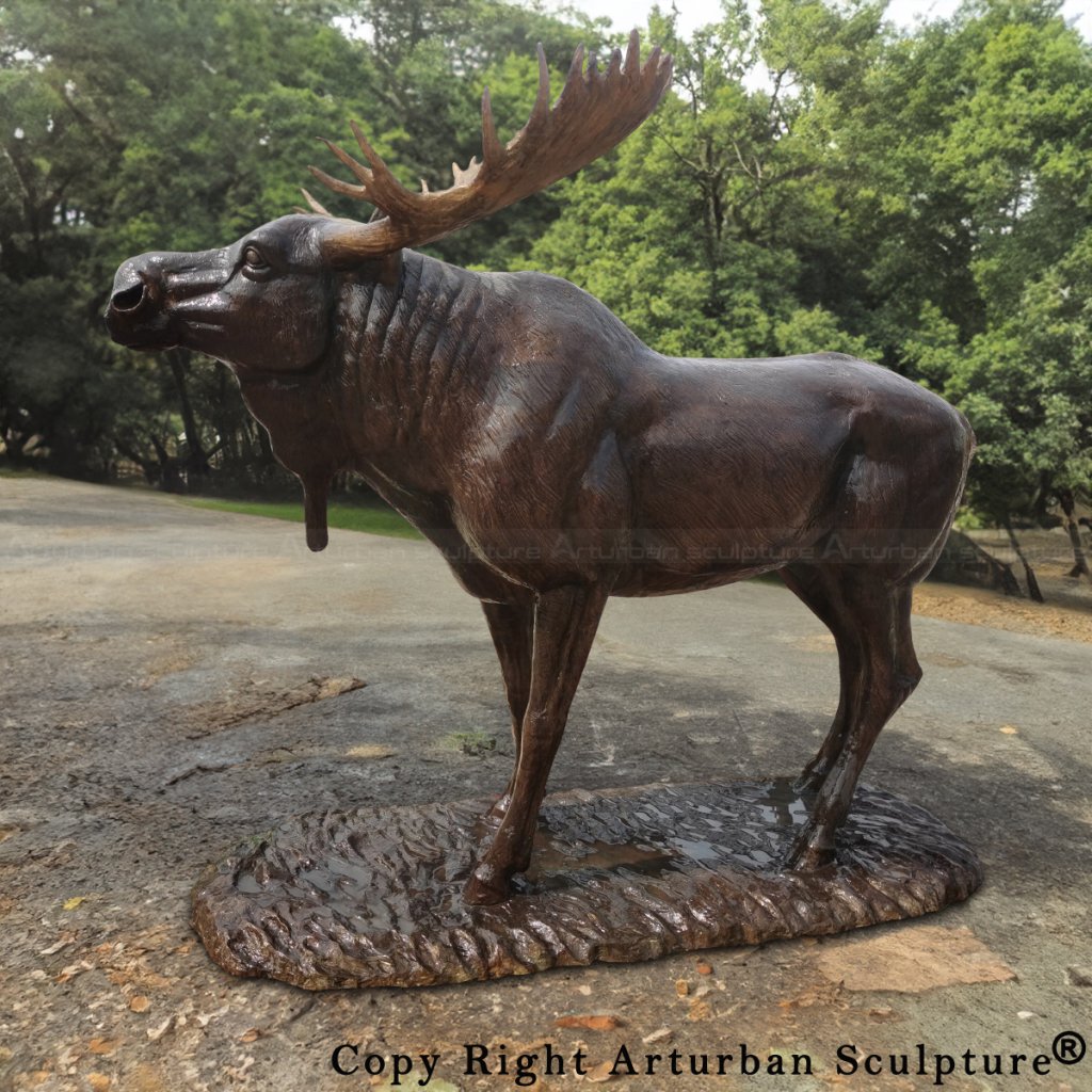 Large Moose Statue for Sale