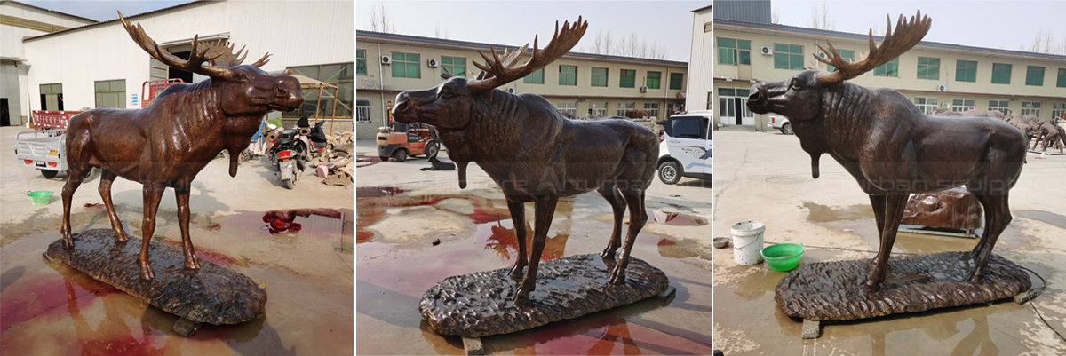 Large Moose Statue for Sale