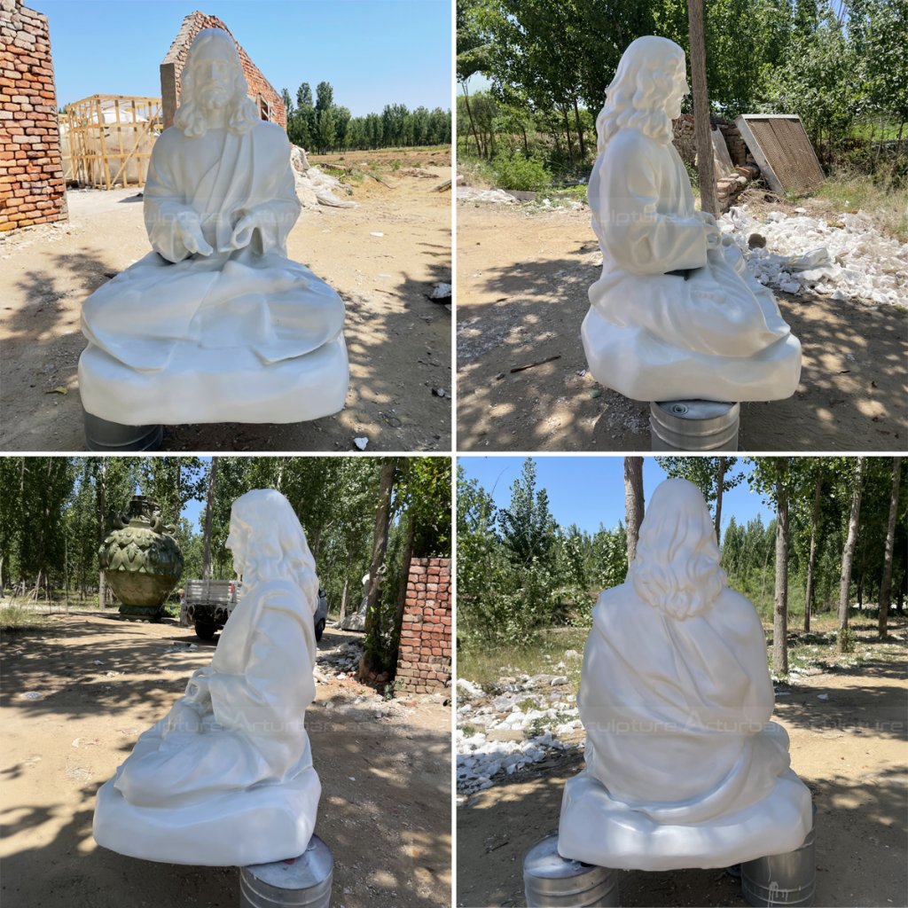 Sitting Jesus Statue