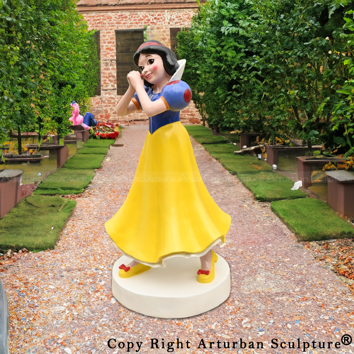 Snow White Outdoor Statue