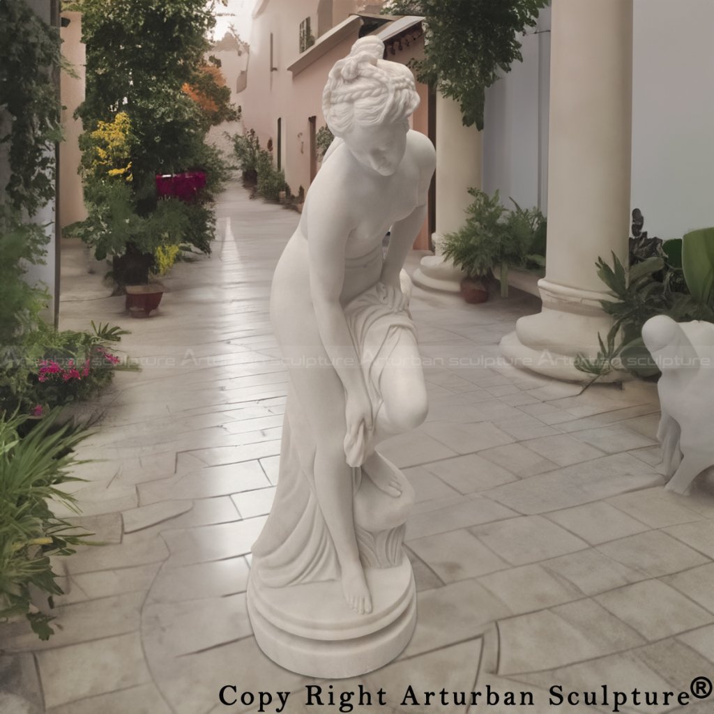 Aphrodite Bathing garden Statue
