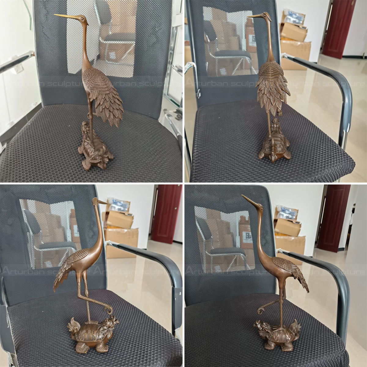 Crane Statues for Home