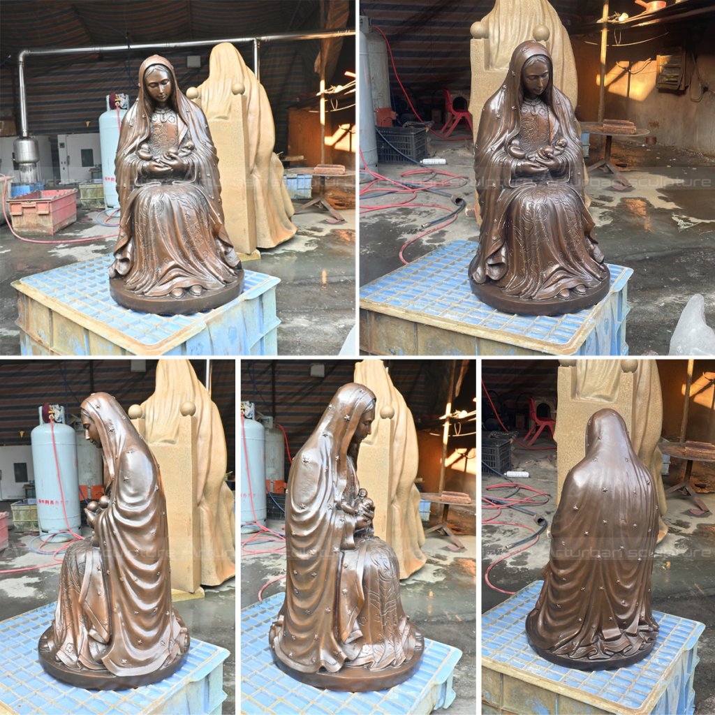 Mother of the Unborn church Statues