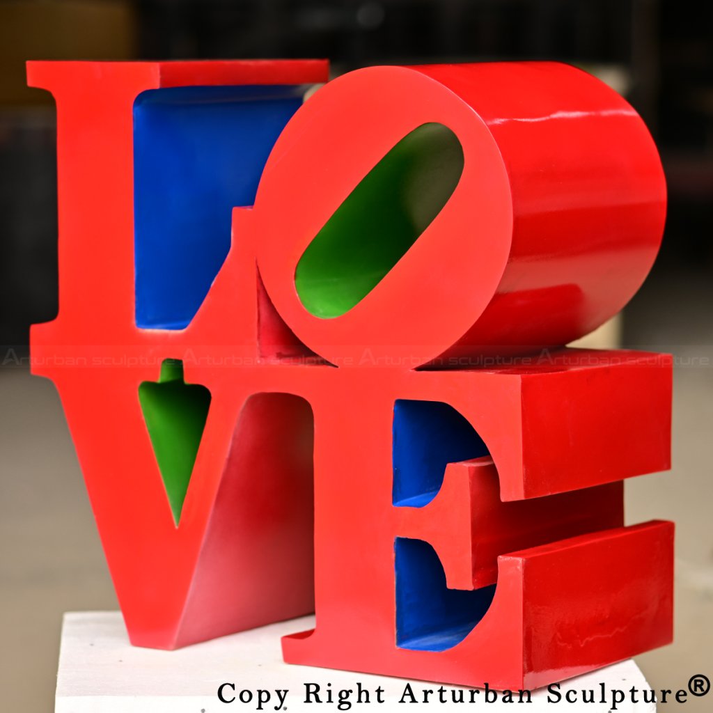 Famous Robert Indiana LOVE Sculpture