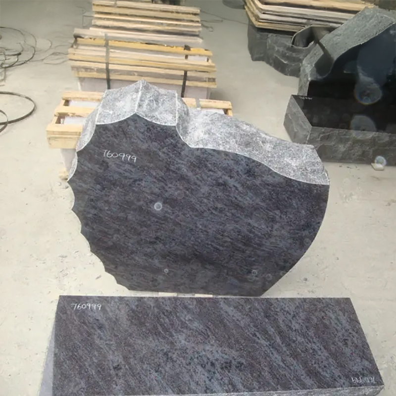 Granite Memorial Headstones with base