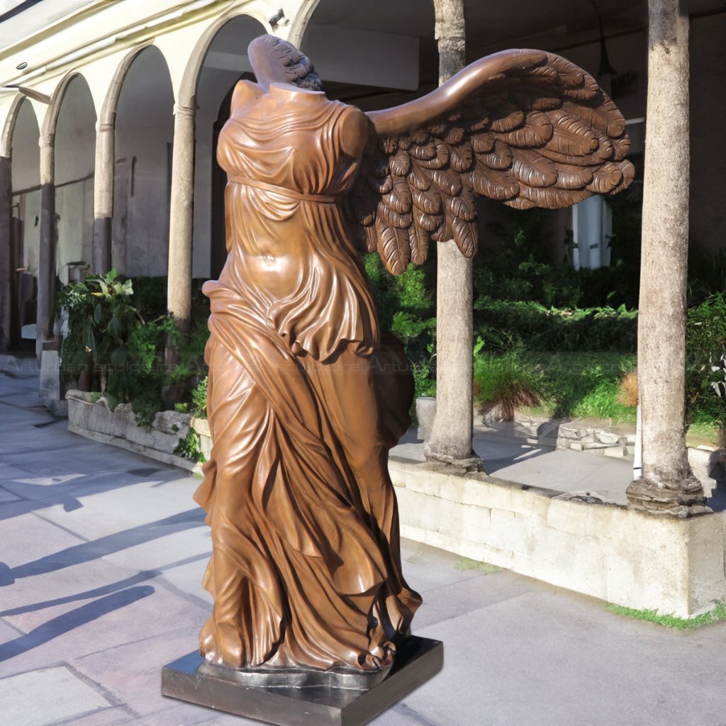 Headless Winged Victory Nike of Samothrace bronze Statue