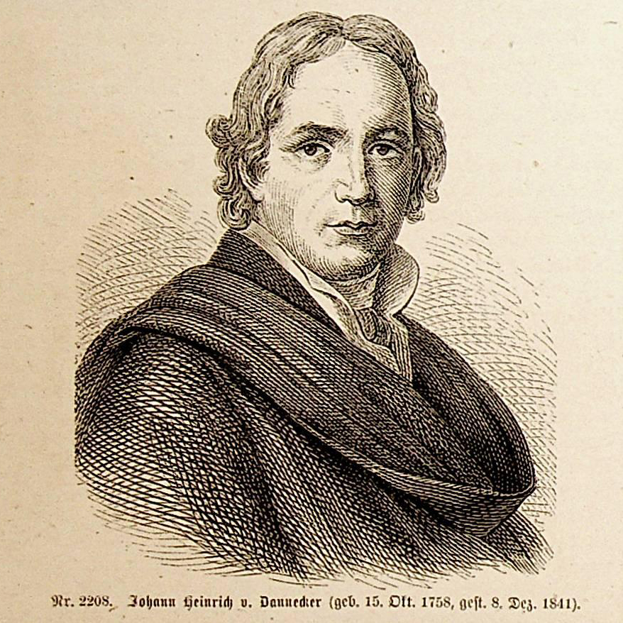 portrait of Johann Heinrich von Dannecker