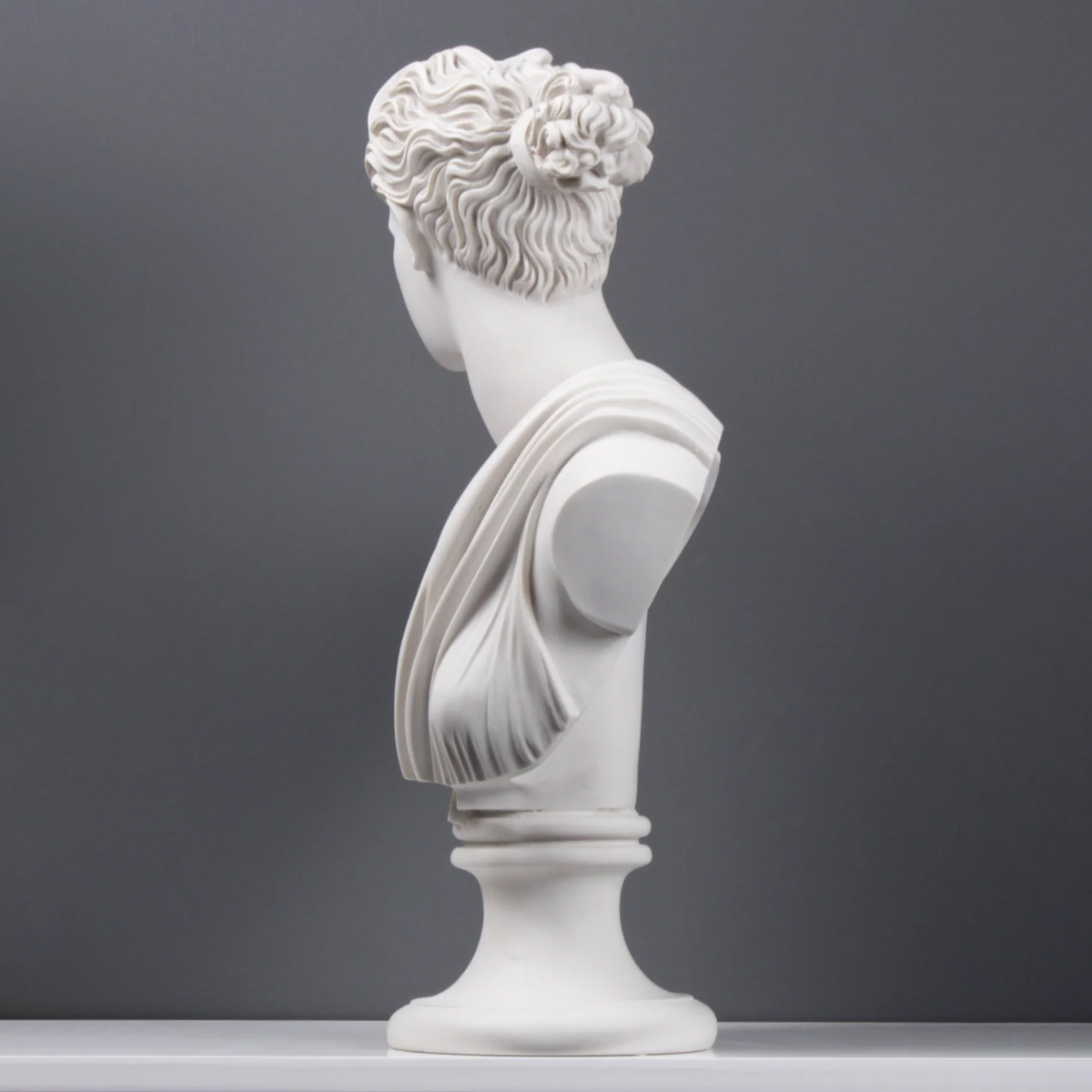 Diana Bust Sculpture crafted in marble