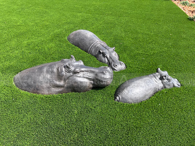 hippo statue