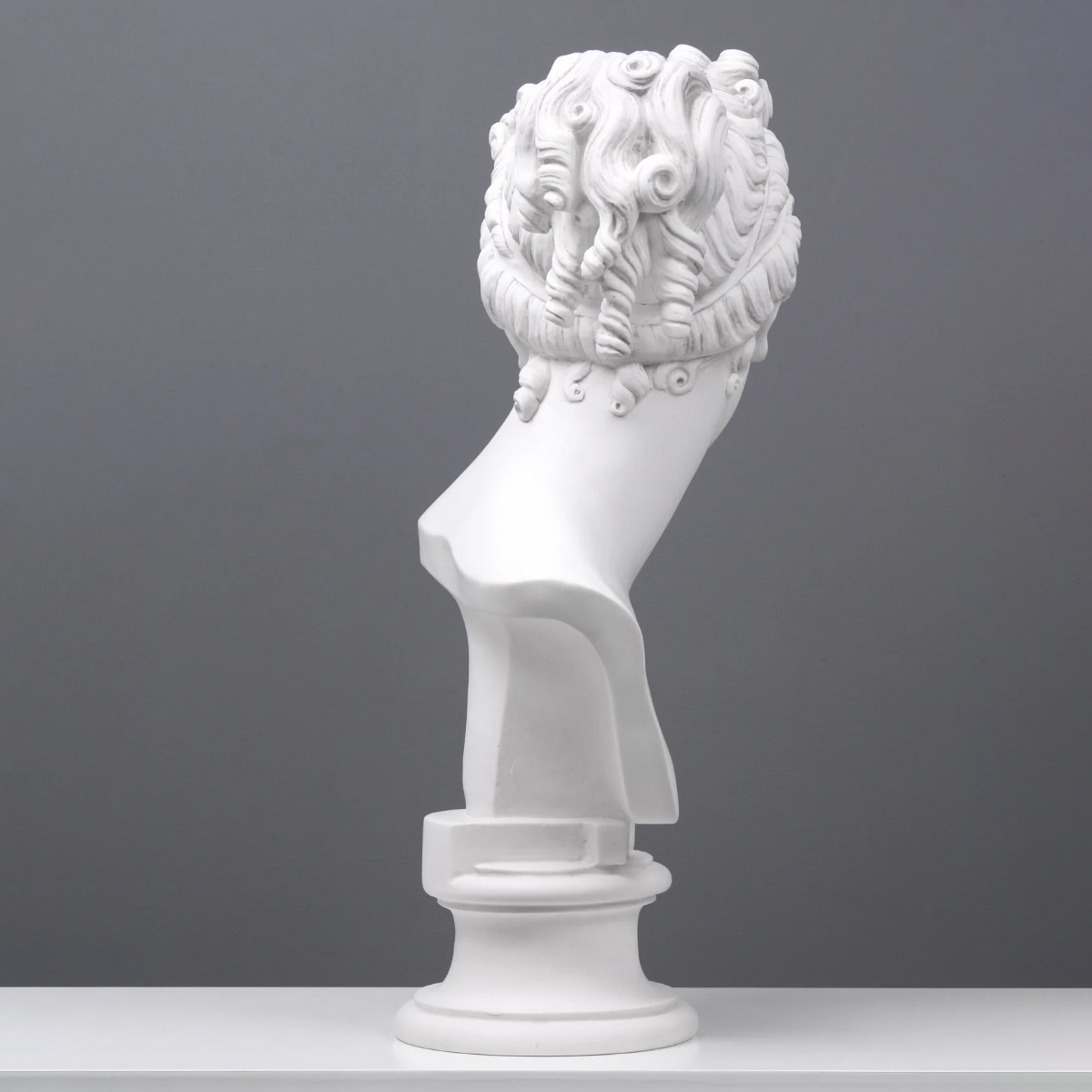 Rear view of Venus Marble Bust, based on Canova’s Venus Italica