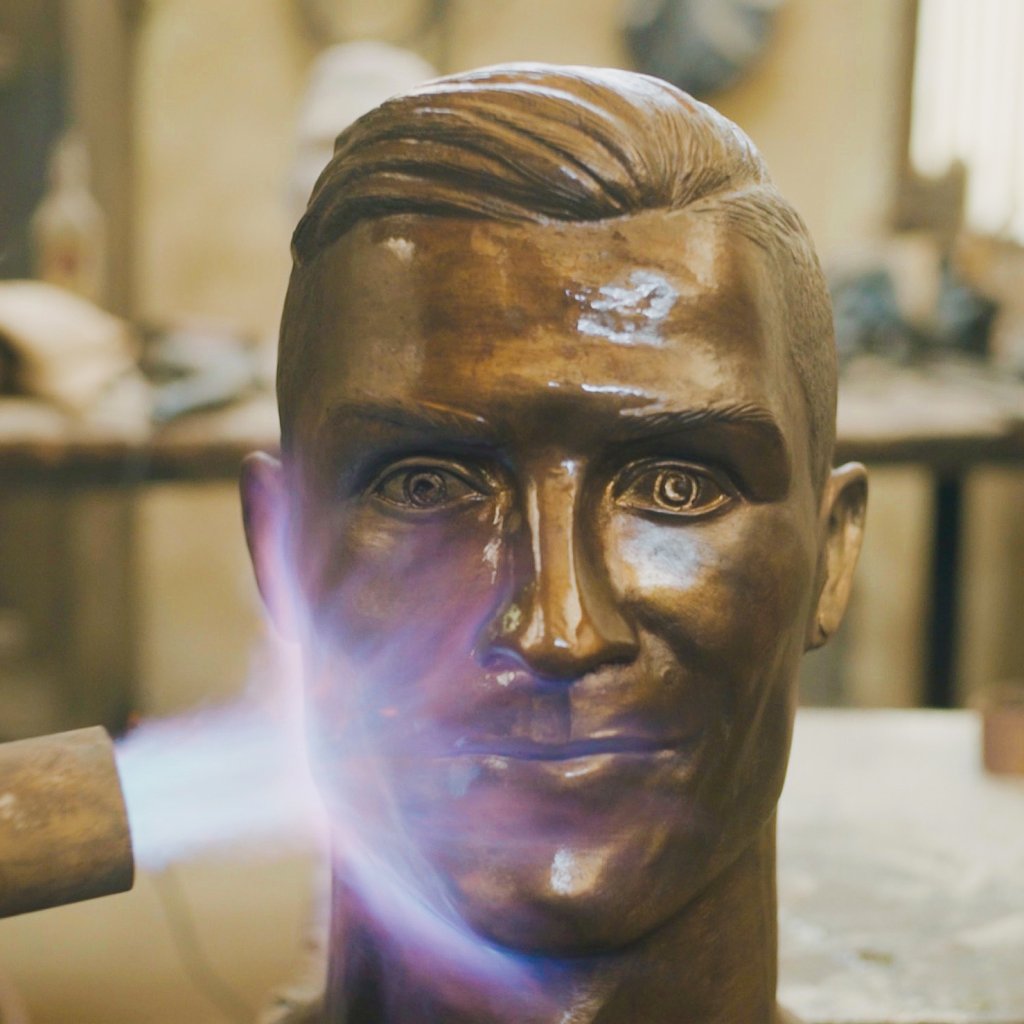 new Ronaldo Bust by Emanuel Santos