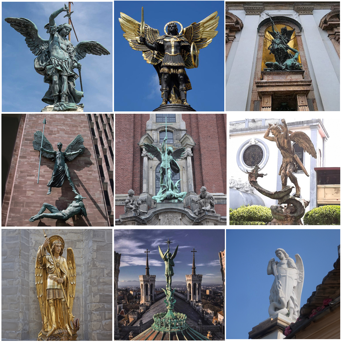 st michael statue