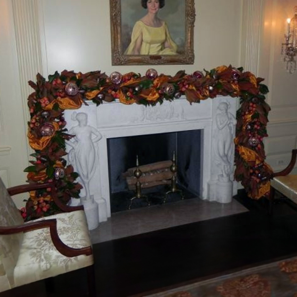 Interior view with Marble Fire Surrounds for Sale