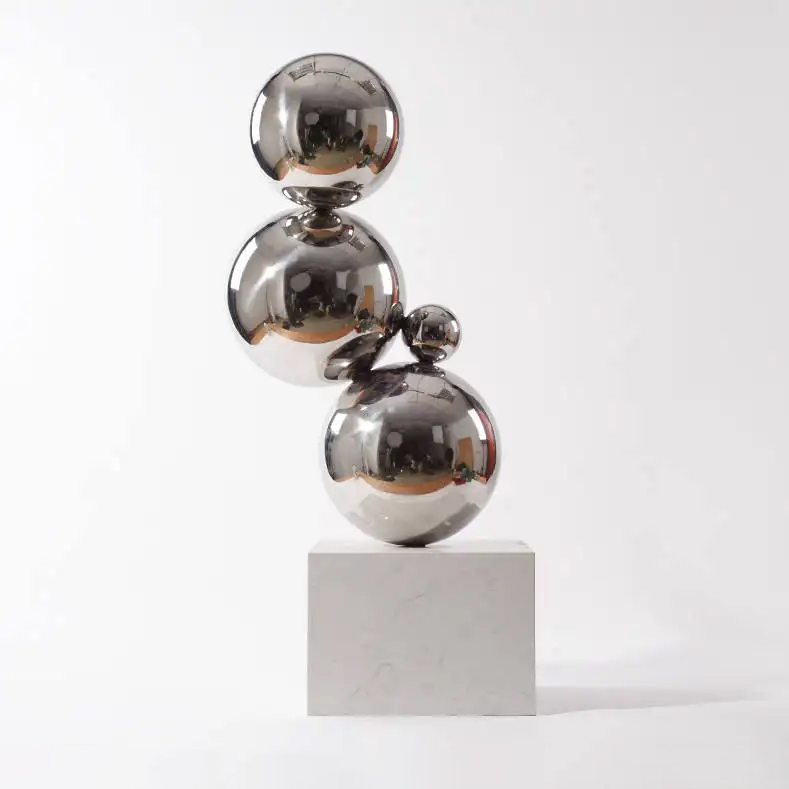 Stainless Steel Ball Sculpture