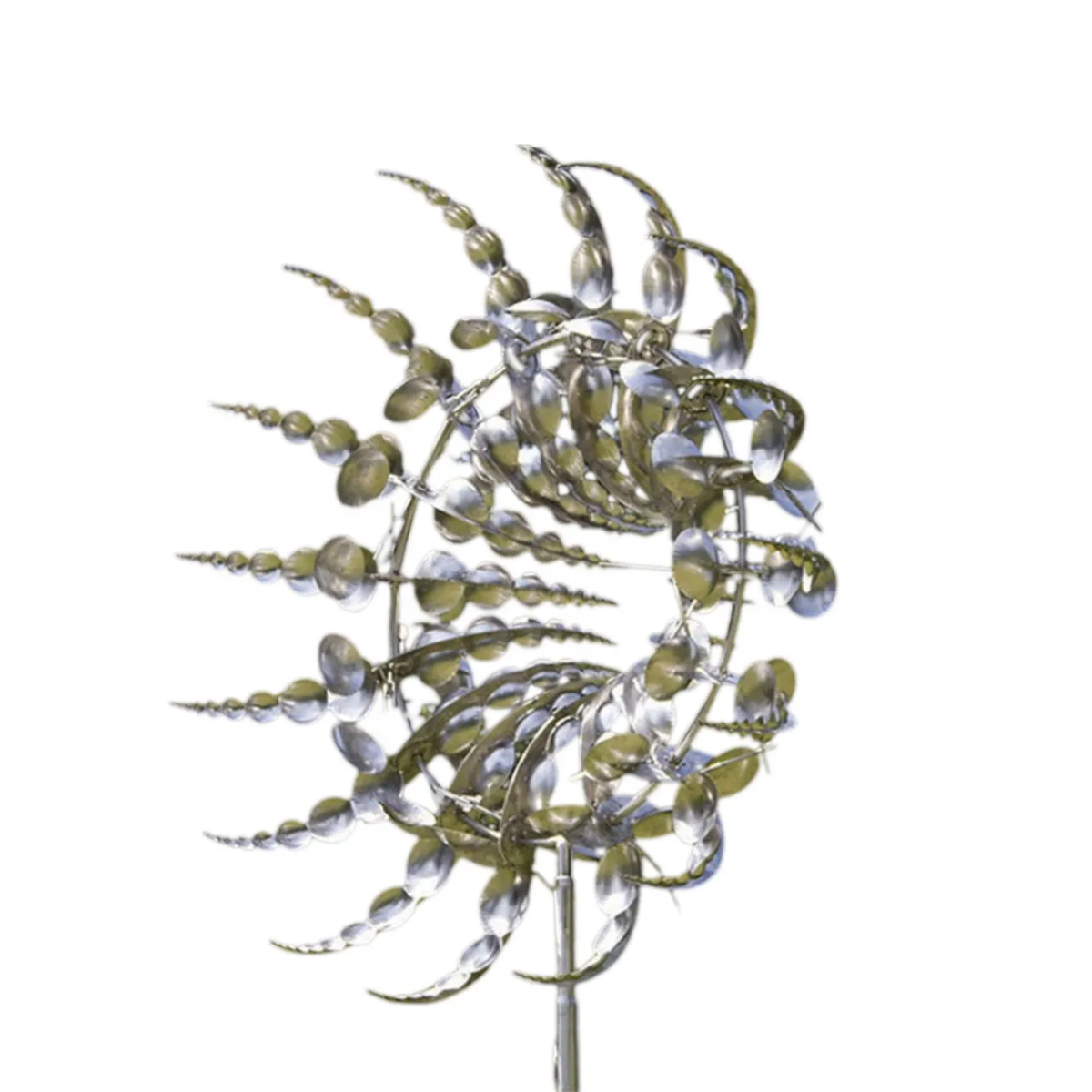 stainless steel Wind Powered Kinetic Sculpture
