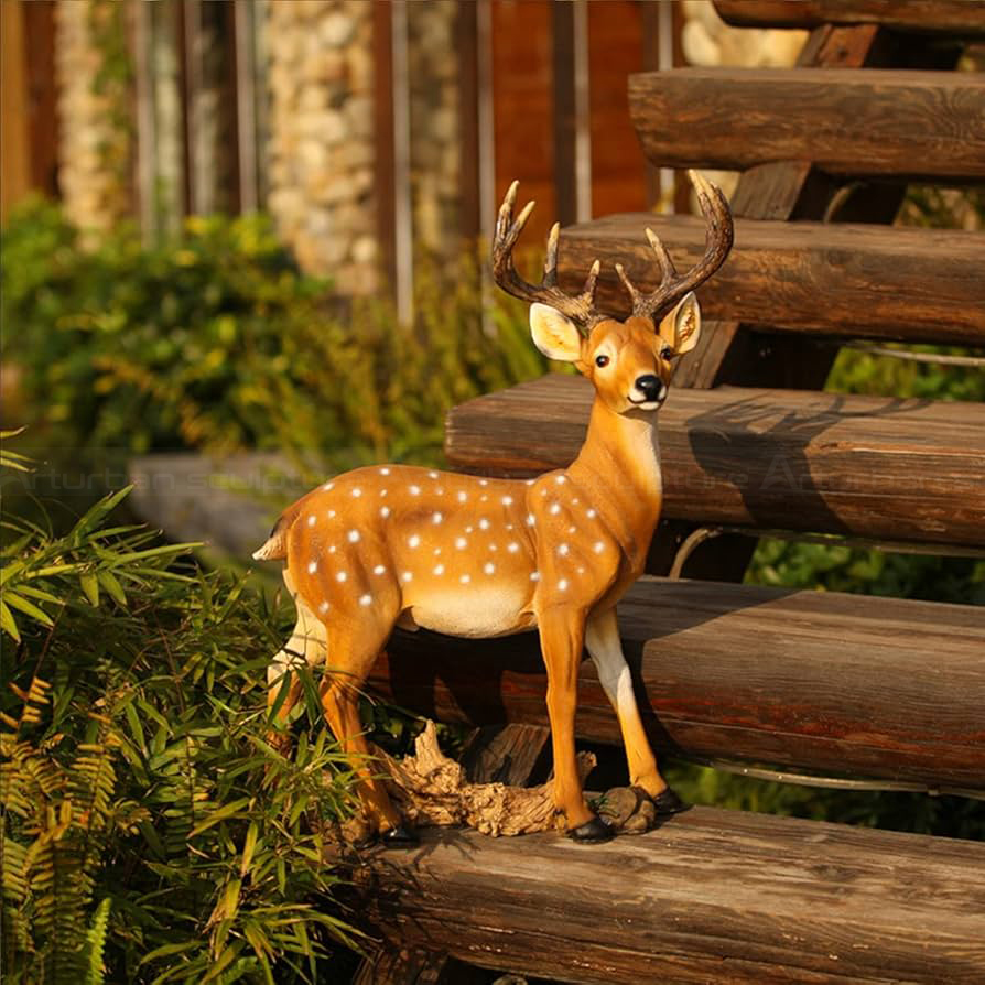 small-scale-fiberglass-sika-deer-statue