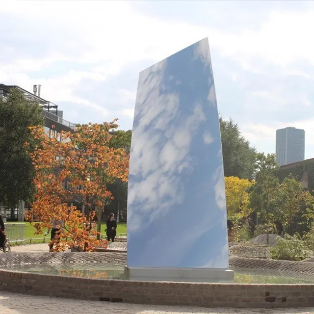 Stainless steel Anish Kapoor Public Art Sky Mirror