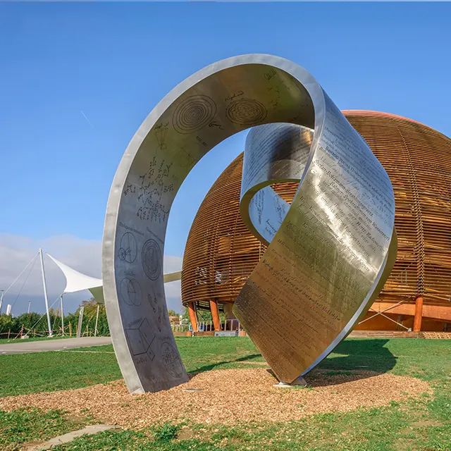 Stainless steel Knowledge Sculpture outdoor