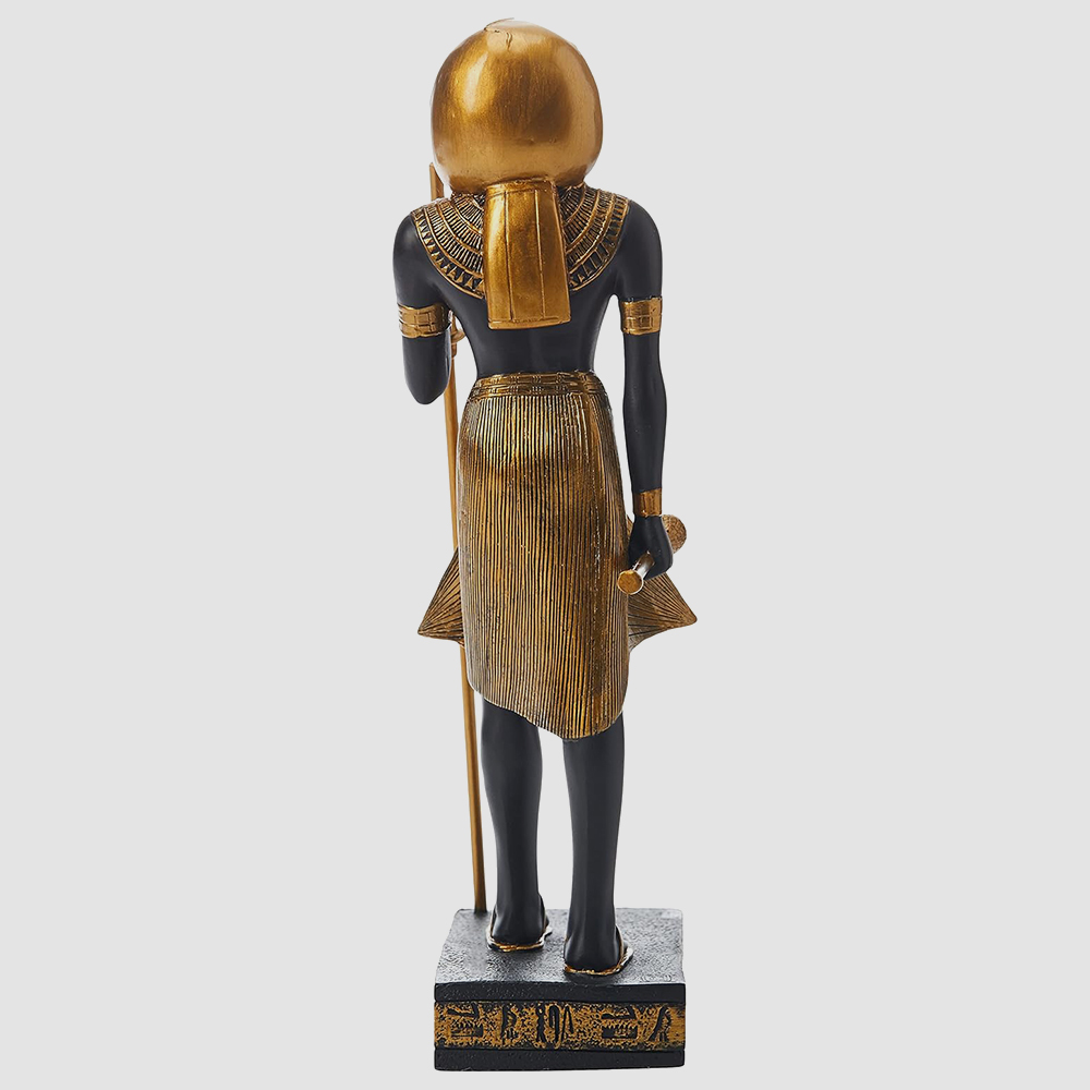 Back view of King Tut Guardian Statue