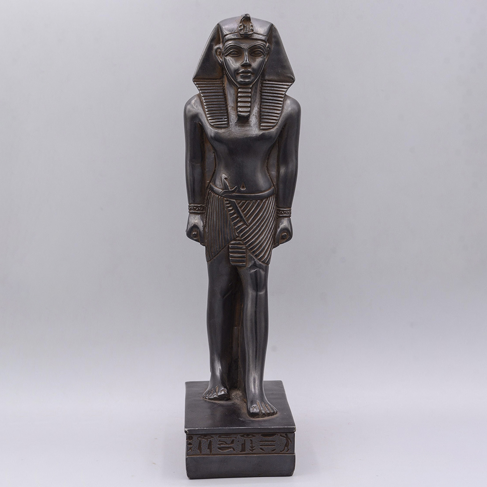 Bronze Statue of King Khafre front view