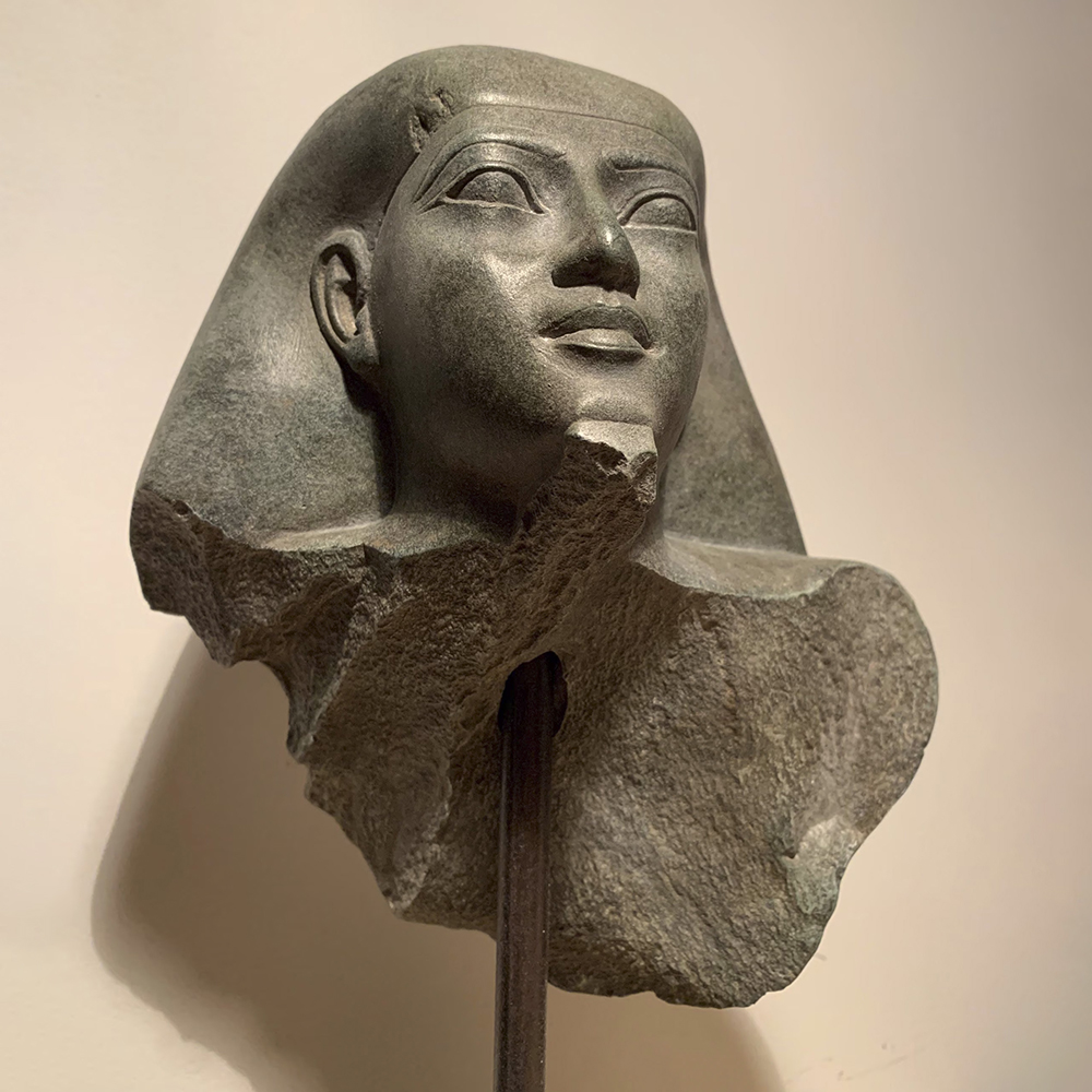 Egyptian Ankh-Khonsu Head Bust replica