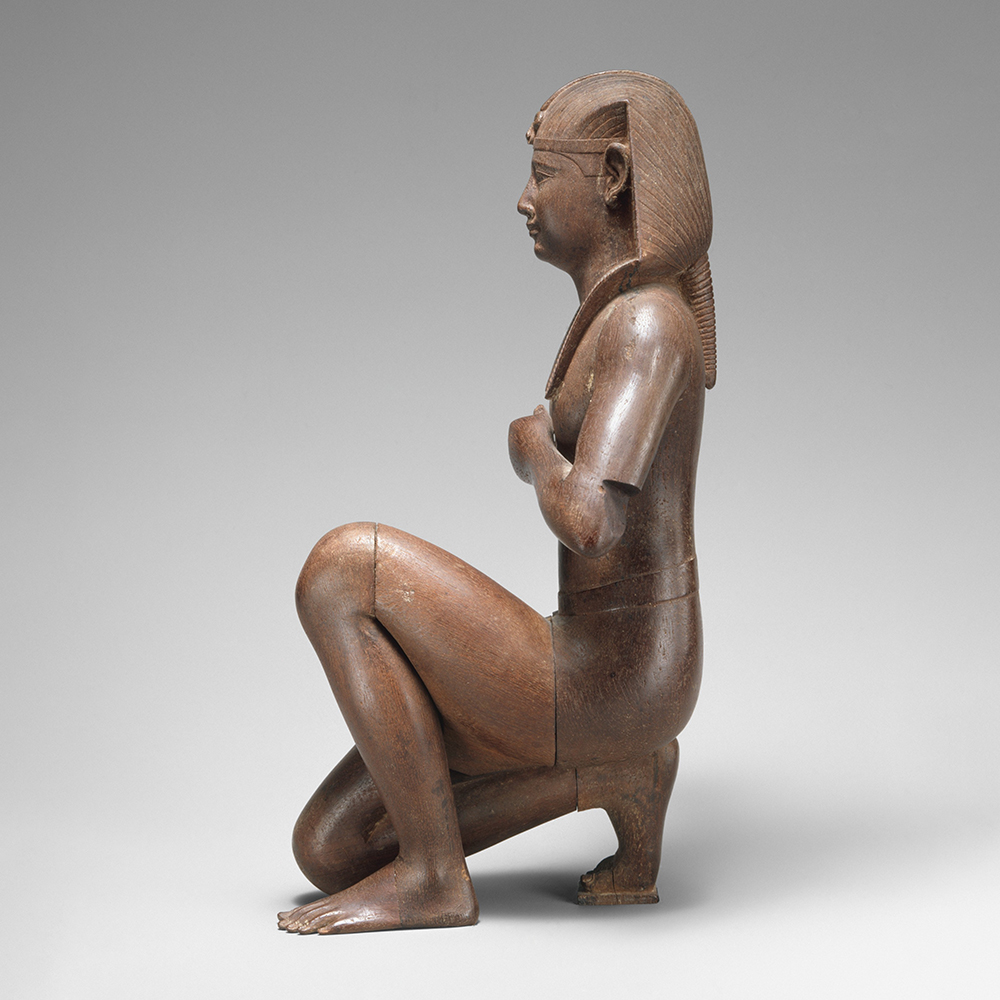 Egyptian King Statue in kneeling pose