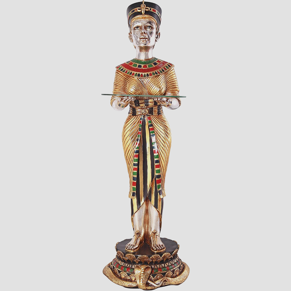 Front view of Egyptian Servant Statue