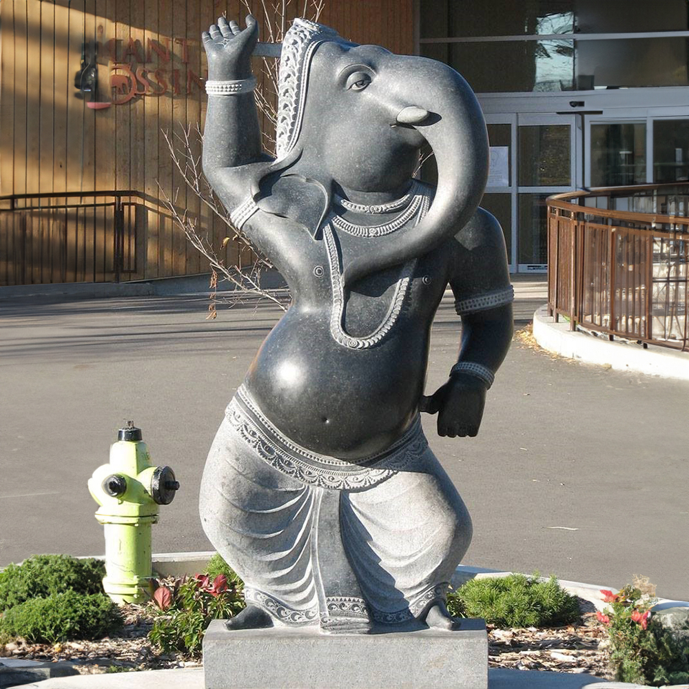 Ganesh Statue in Stone