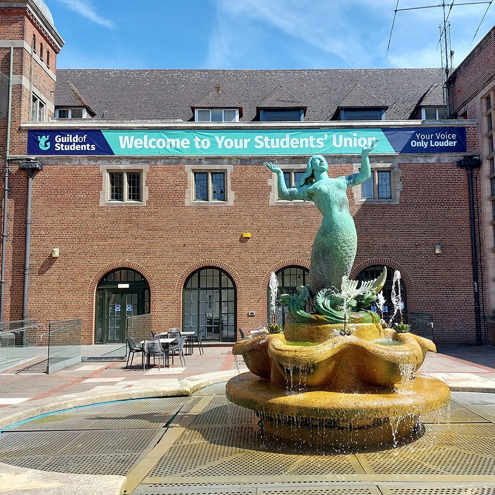 Mermaid Fountain at the University of Birmingham (2)