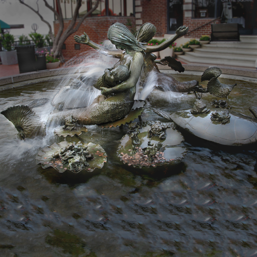Mermaid Fountains, Ghirardelli Square