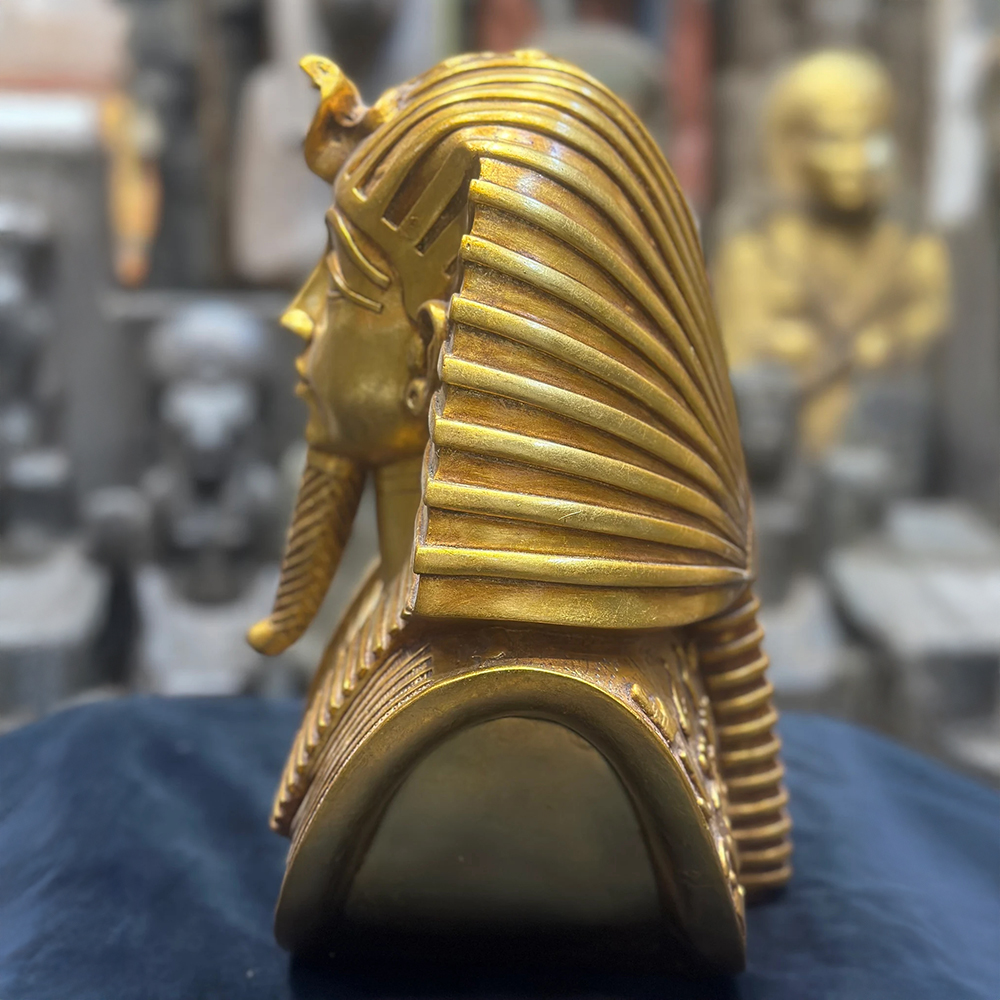 Pharaoh Bust Sculpture of Tutankhamun