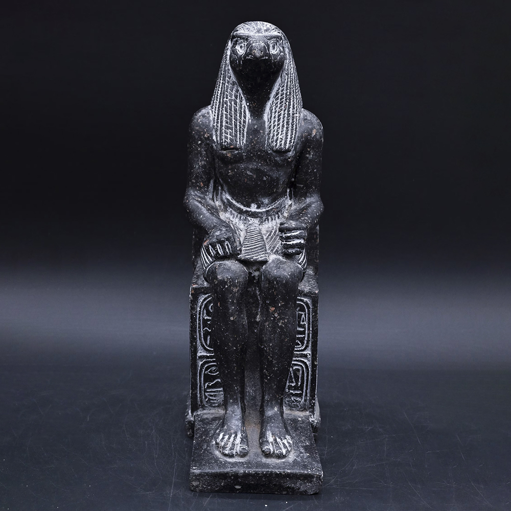 bronze Horus Sculpture Egyptian falcon god
