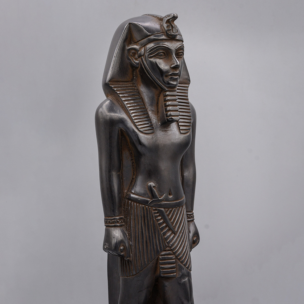 bronze Statue of King Khafre Egyptian pharaoh