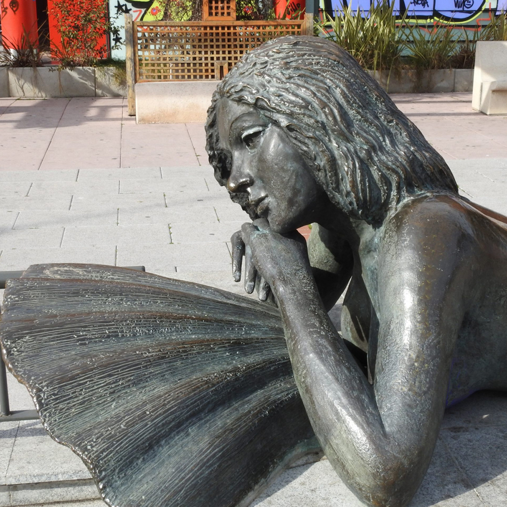 close-up of Sirena Leganés Inmaculada in Leganes (1)