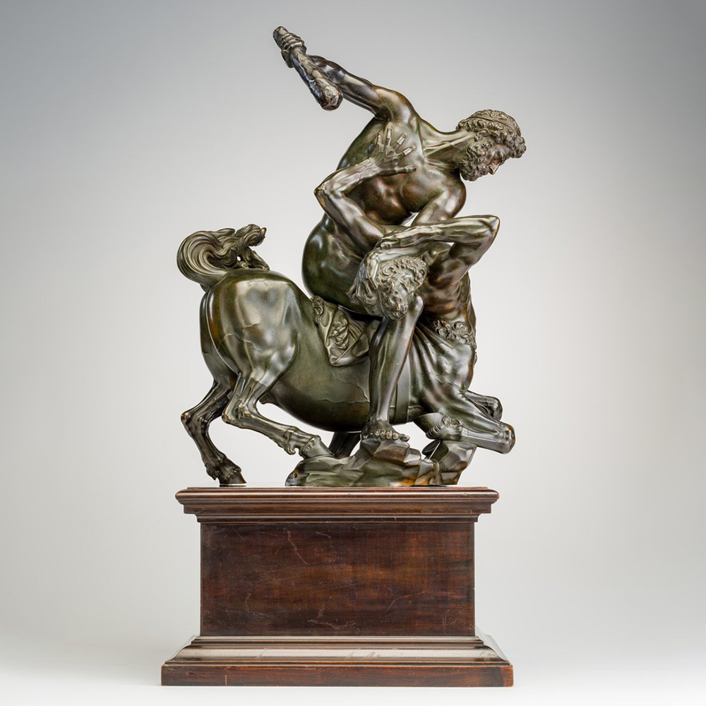 Bronze Hercules and the Centaur Nessus Sculpture