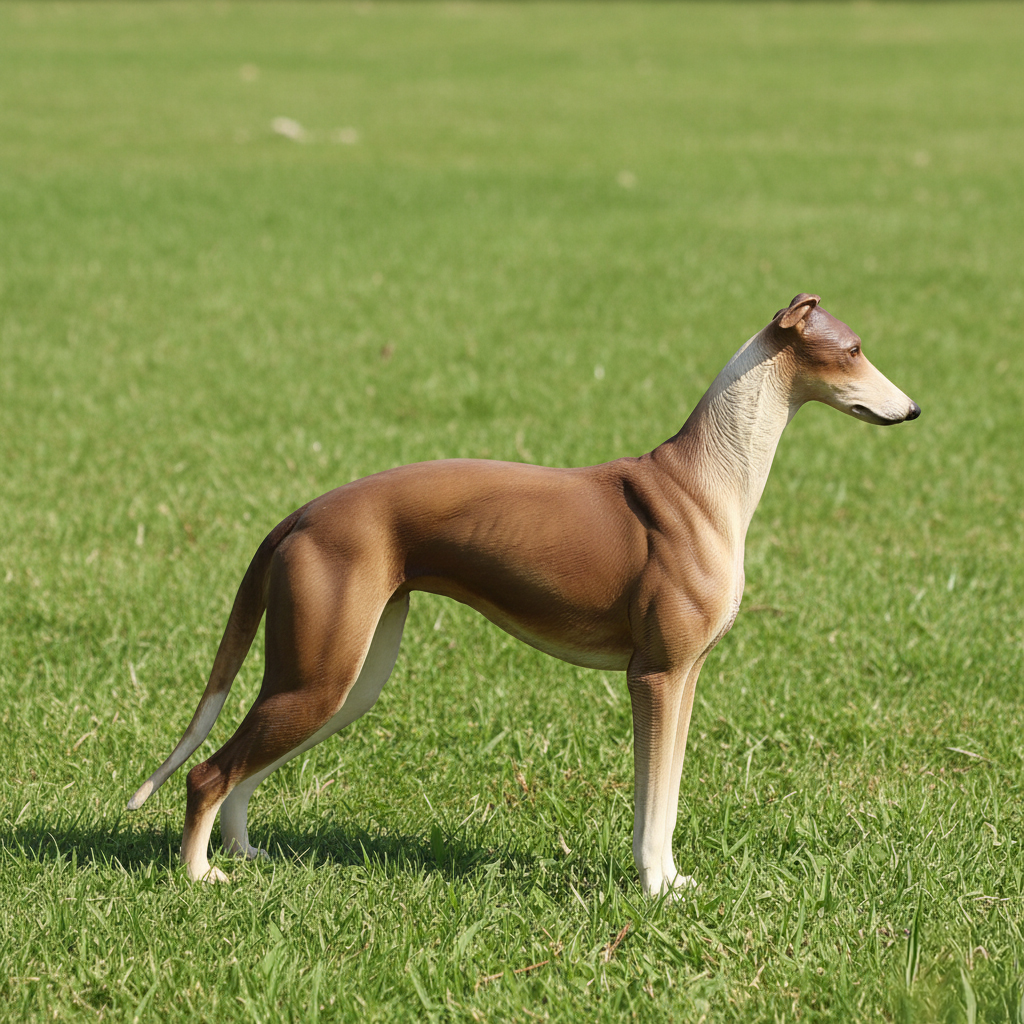 Graceful Greyhound Yard fiberglass Statue