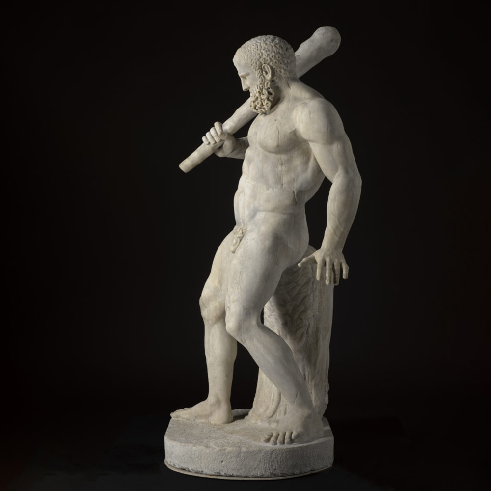 Herakles Sculpture marble art display