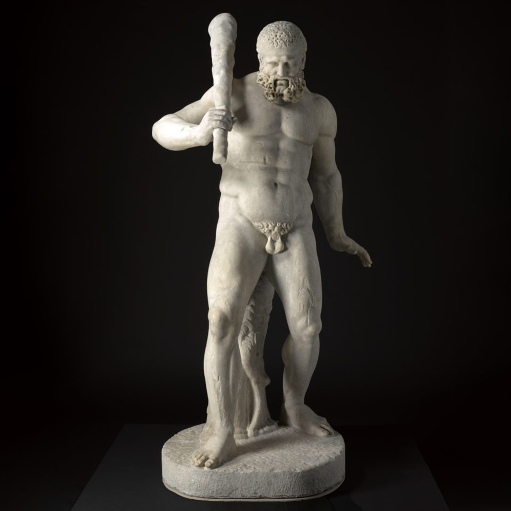 Herakles Sculpture marble statue