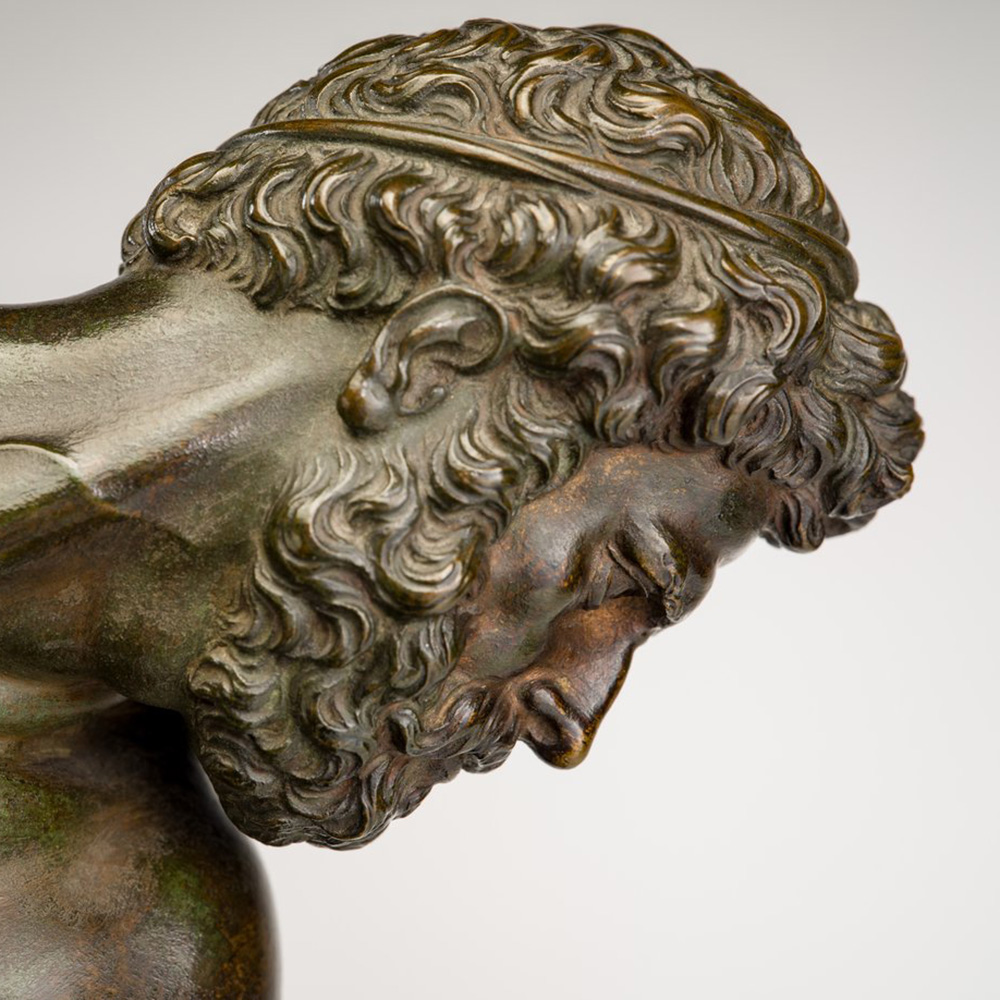 Hercules and the Centaur Nessus Sculpture close-up