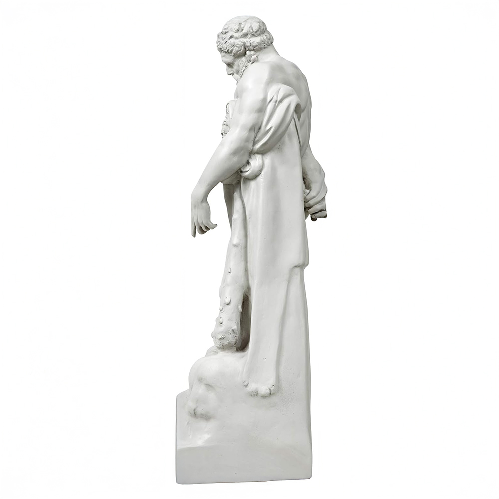 Side view of Farnese Statue marble