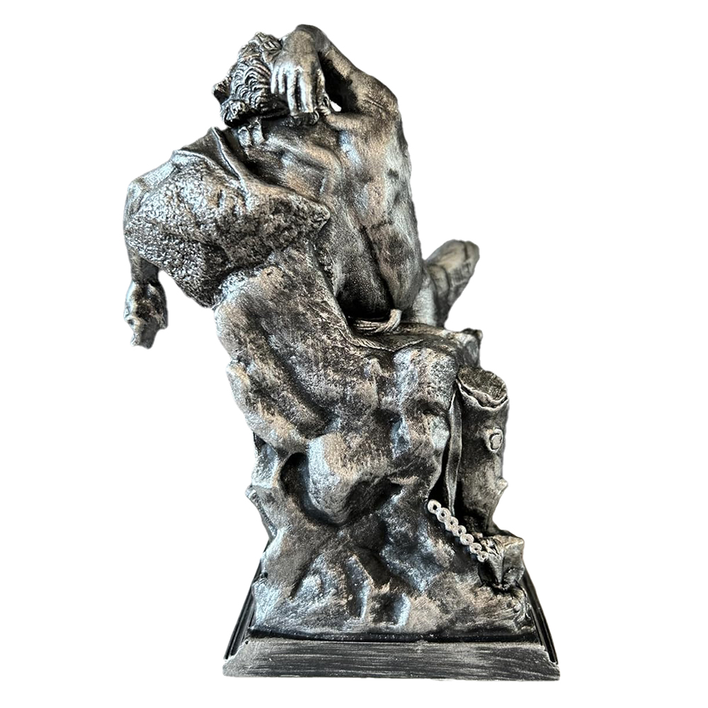 Sleeping drunken Faun bronze Sculpture