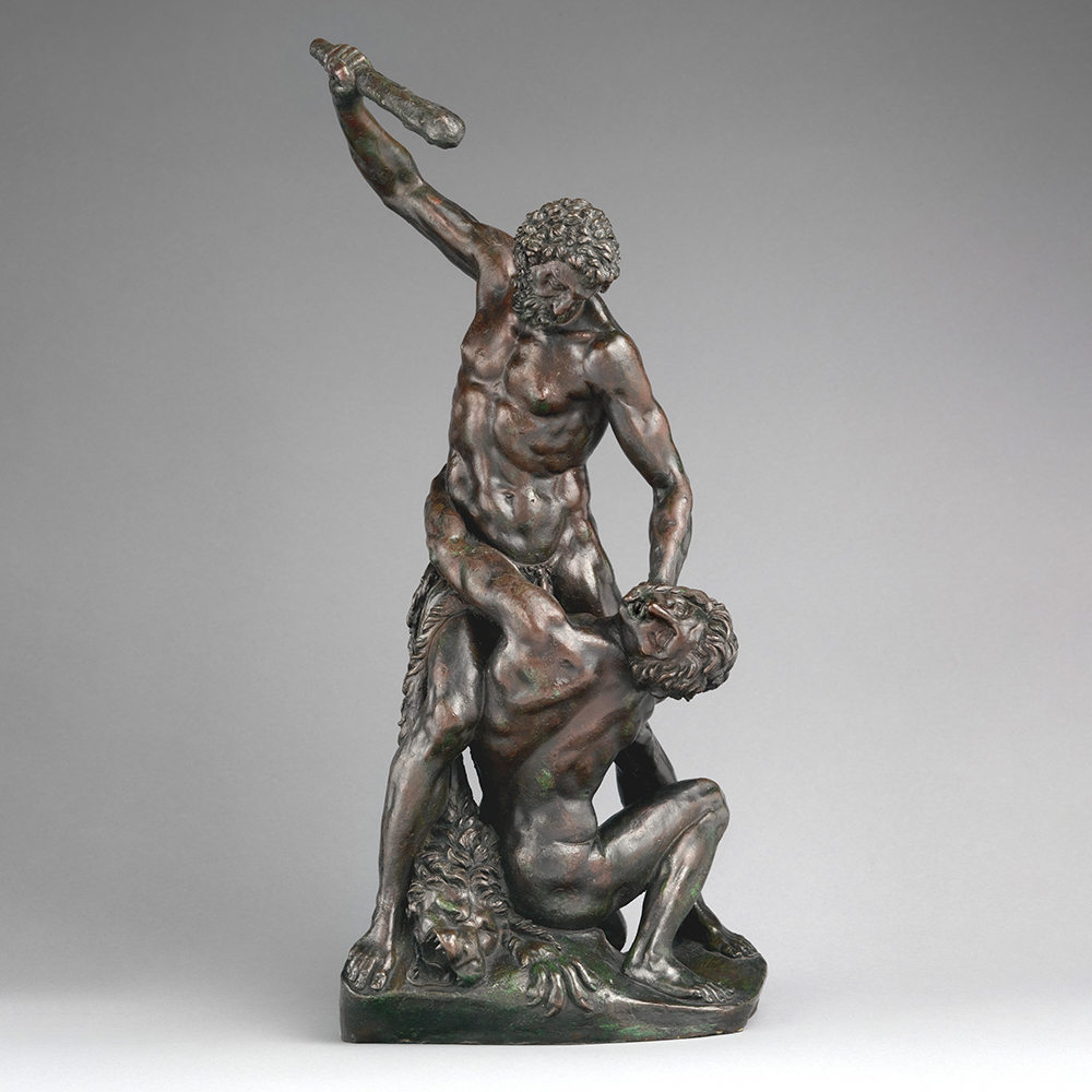 bronze Michelangelo Hercules and Cacus sculpture