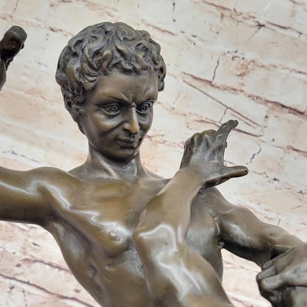 heroic Hercules and nessus bronze statue