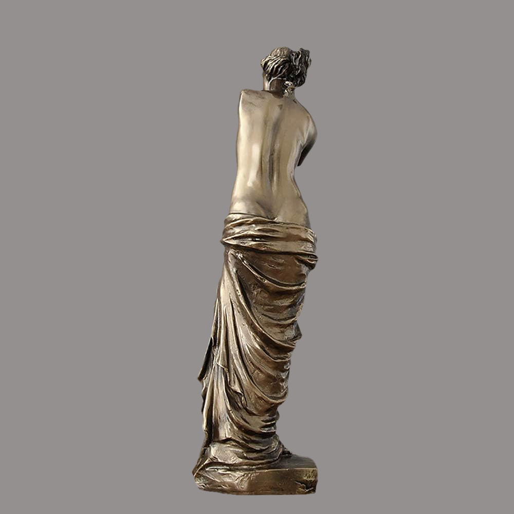 Bronze Venus De Milo Statue back