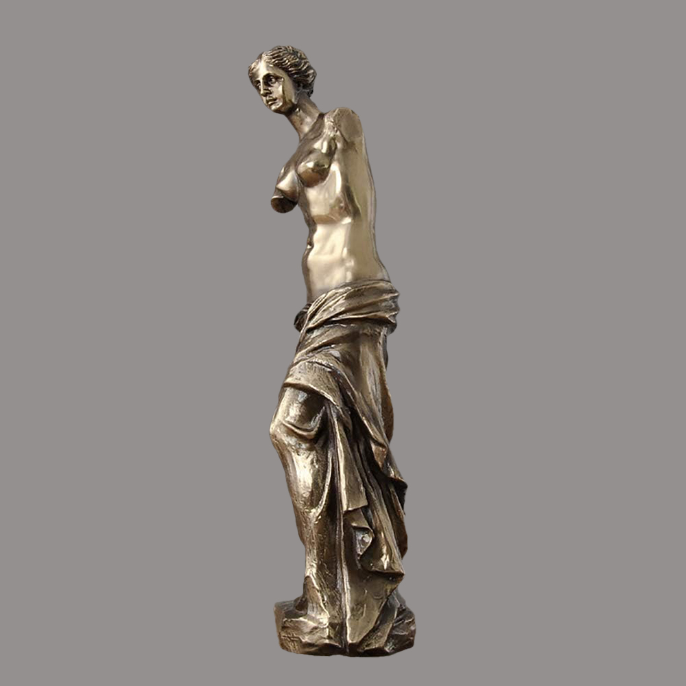 Bronze Venus De Milo Statue side view