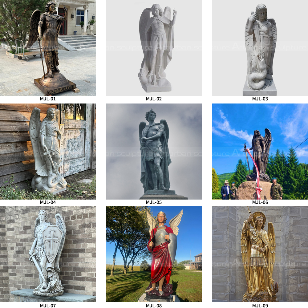 Catalog of Large St Michael Statues for Sale (2)