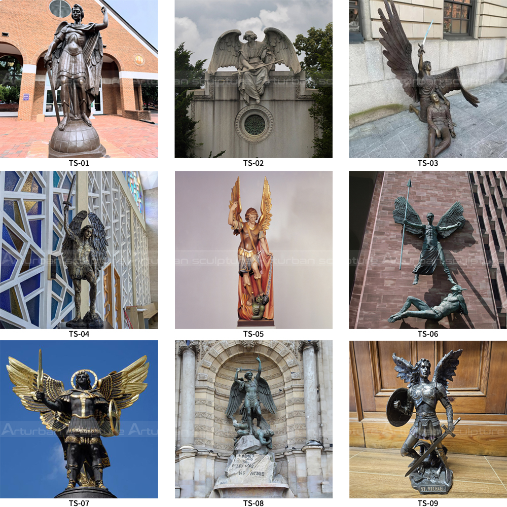 Catalog of Large St Michael Statues for Sale (3)