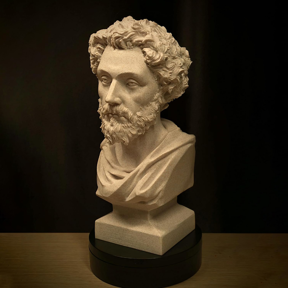 Marble Marcus Aurelius bust statue