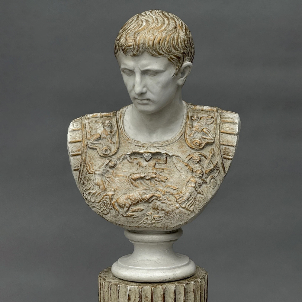Marble Octavian Sculpture Bust